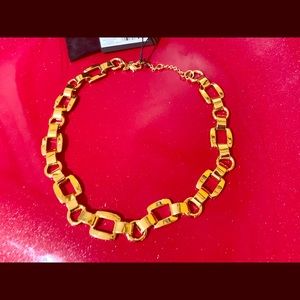 Ann Taylor gold tone necklace